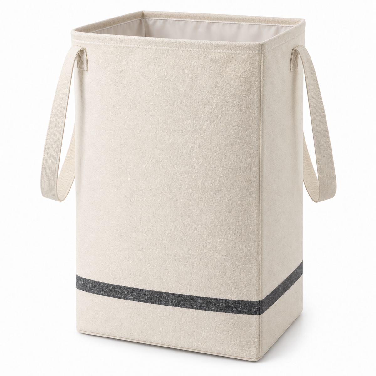 Cotton Canvas Laundry Hamper