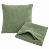 Chenille Pillow Covers - 2 Pack