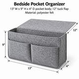 Bedside Pocket Organizer