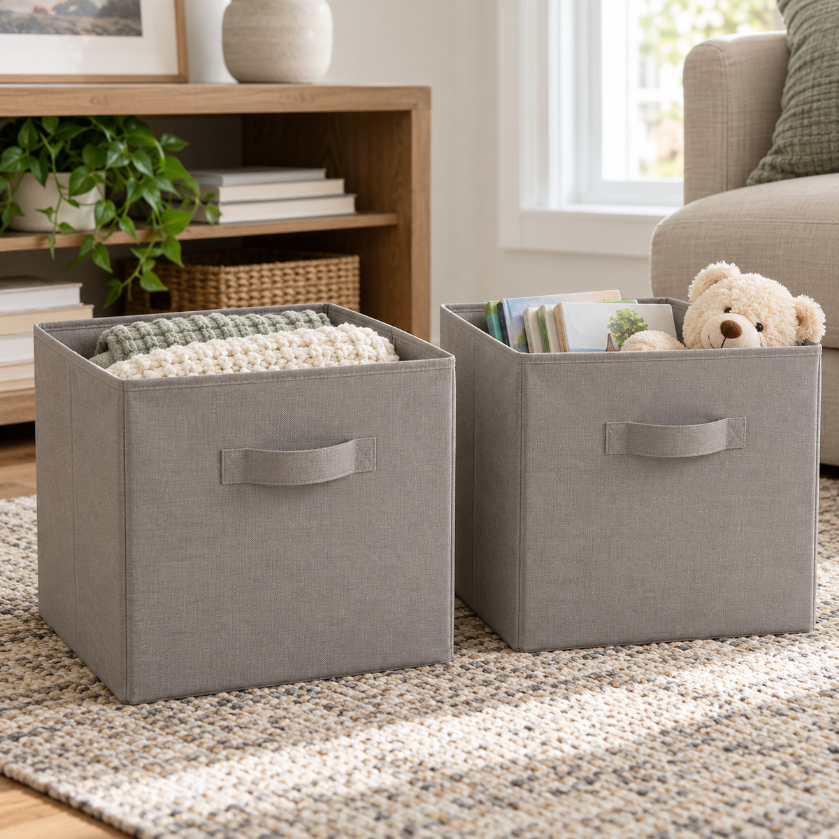 Fabric Storage Cube - 2 Pack