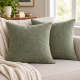 Chenille Pillow Covers - 2 Pack